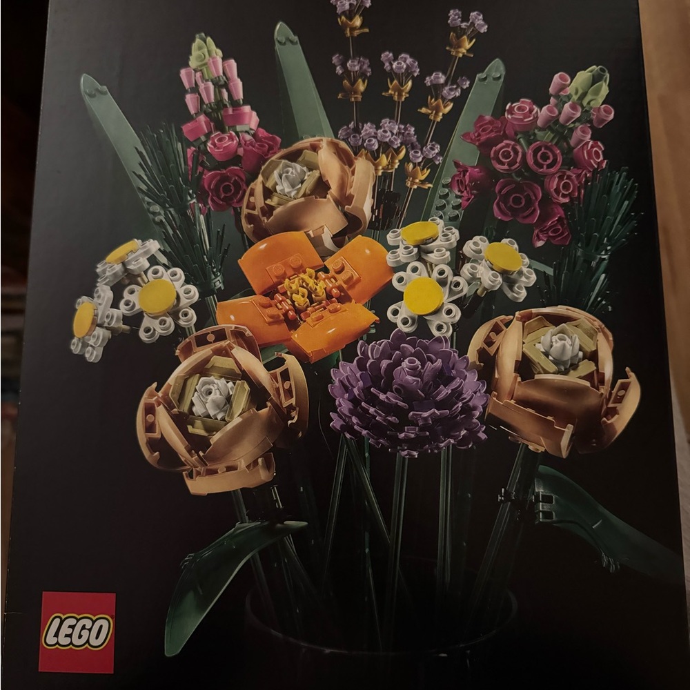 LEGO Botanical Flower Bouquet Set Unopened
